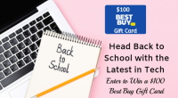 Back to School: Enter to Win a $100 Best Buy Gift Card