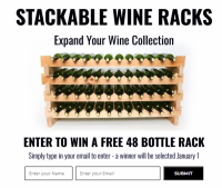 Win a Wine Bottle Rack!