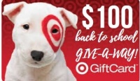Win a $100 Target Gift Card For Back To School!