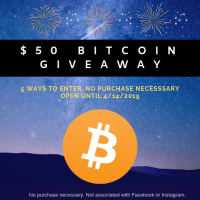 $50 Bitcoin Giveaway