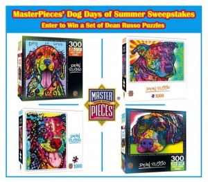Win a Set Of 4 MasterPieces' Dean Russo Jigsaw Puzzles